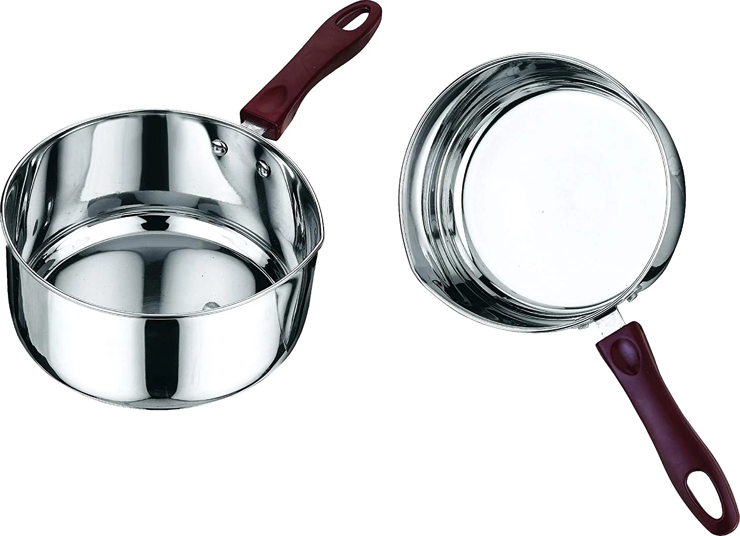 Vinod Cookware Cookware Vinod Milkpan 2 Piece Set 1 L & 1.6 L (Induction Friendly) 7 Vinod Cookware Cookware Vinod Milkpan 2 Piece Set 1 L & 1.6 L (Induction Friendly)