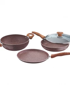 Vinod Cookware Vinod Beta Max Cookware Set (Induction Friendly)