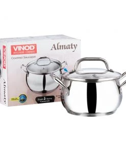 Vinod Cookware Cookware Vinod Stainless Steel Almaty Casserole (Induction Friendly)