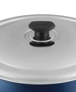 Vinod Cookware Vinod Zest Non Stick Deep Fry Pan With Lid Cookware