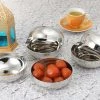 Vinod Cookware Vinod - Kraft Stainless Steel Deluxe Vati/Katori Set Of 6 Pc