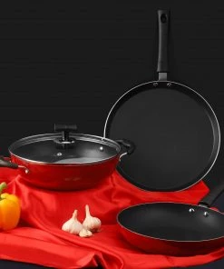 Vinod Cookware Vinod Popular Non Stick Set (Induction Friendly)