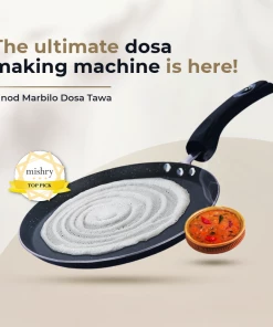 Vinod Cookware Cookware Vinod Zest Non Stick Marbilo Dosa Tawa (Induction Friendly)