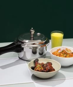Vinod Cookware Vinod Platinum Triply Stainless Steel Pressure Cooker Pressure Cookers 24 Vinod Cookware Vinod Platinum Triply Stainless Steel Pressure Cooker Pressure Cookers