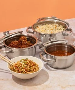Vinod Cookware Vinod Stainless Steel Bremen Saucepot Set