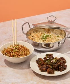 Vinod Cookware Vinod Stainless Steel Kadai With Lid