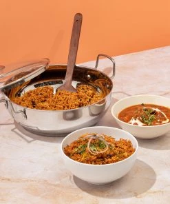 Vinod Cookware Vinod Stainless Steel Kadai With Lid 11 Vinod Cookware Vinod Stainless Steel Kadai With Lid