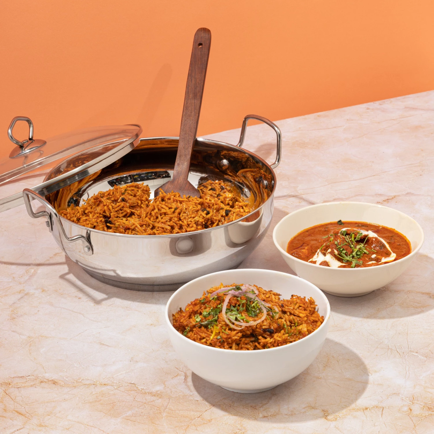 Vinod Cookware Vinod Stainless Steel Kadai With Lid 7 Vinod Cookware Vinod Stainless Steel Kadai With Lid