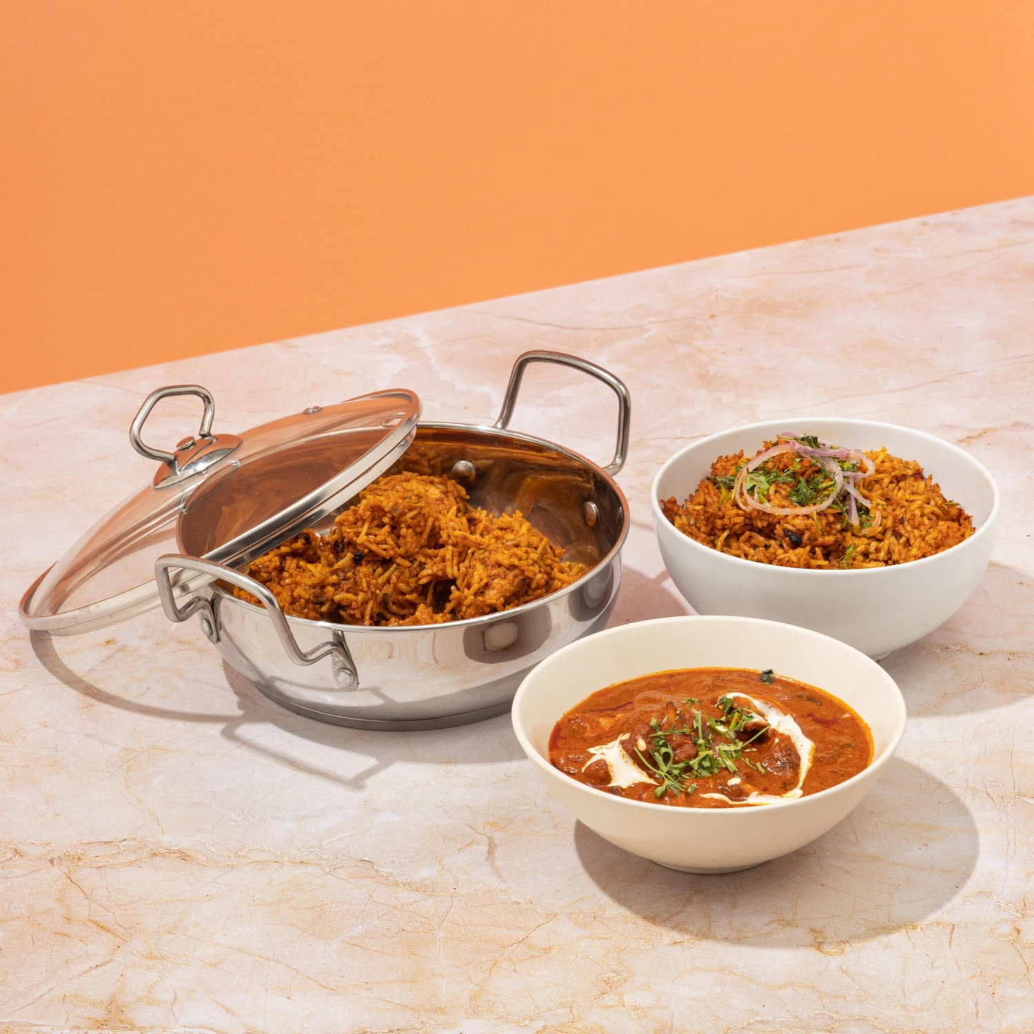 Vinod Cookware Vinod Stainless Steel Kadai With Lid 5 Vinod Cookware Vinod Stainless Steel Kadai With Lid