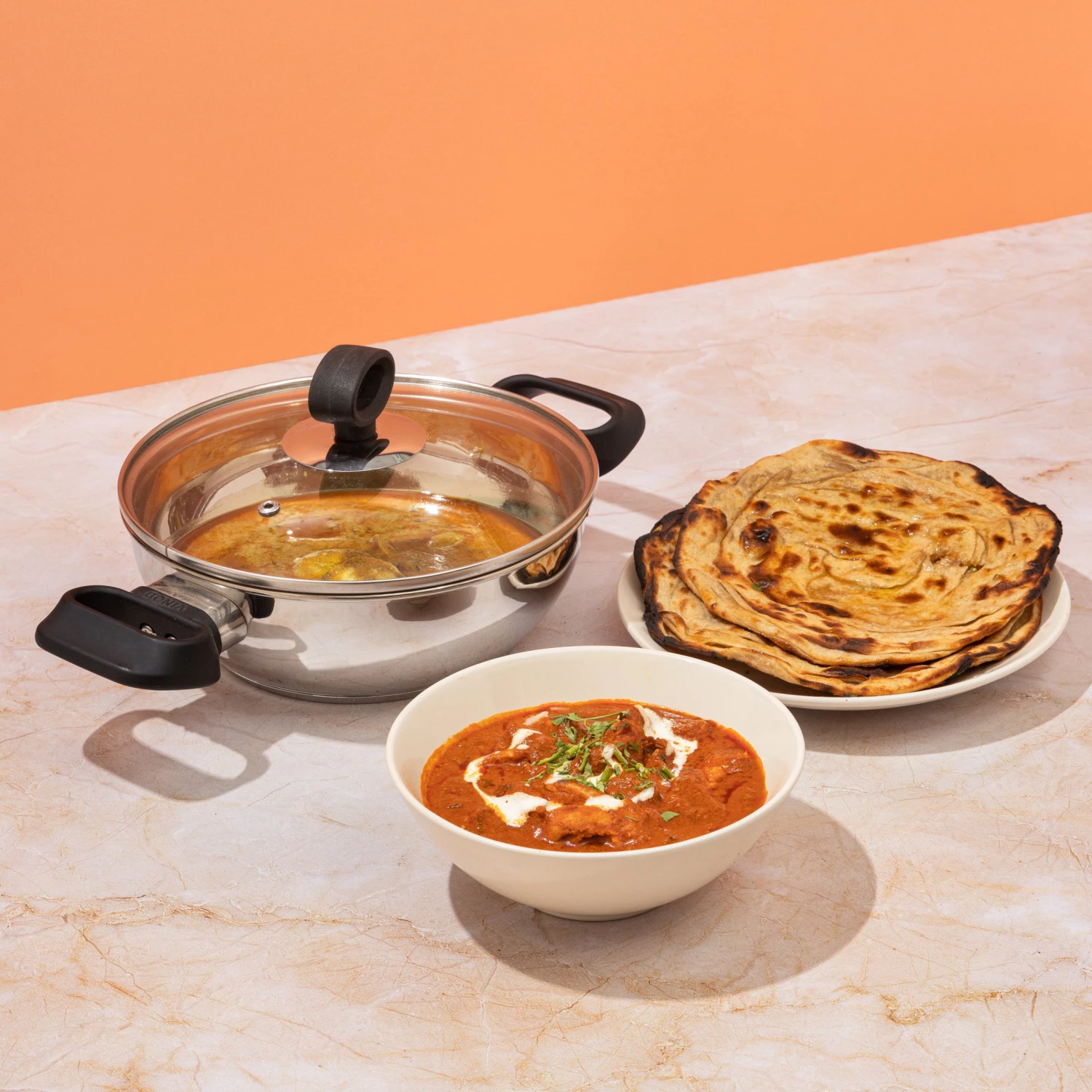 Vinod Cookware Vinod Stainless Steel Deluxe Kadai With Lid 5 Vinod Cookware Vinod Stainless Steel Deluxe Kadai With Lid