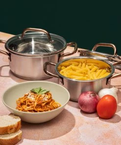 Vinod Cookware Vinod Oxford Stainless Steel Saucepot Set (Induction Friendly) Cookware