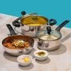 Vinod Cookware Vinod Stainless Steel Trento Cookware Set - 3 Pc (Induction Friendly)