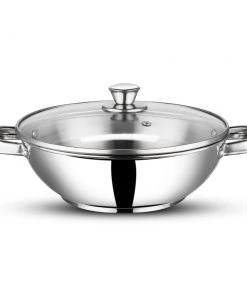 Vinod Cookware Vinod Stainless Steel Modena Cookware Set - 3 Piece (Induction Friendly)