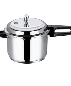 Vinod Cookware Vinod 18/8 Stainless Steel Outer Lid Pressure Cooker