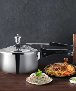 Vinod Cookware Vinod - Kraft Aluminum Classic Inner Lid Pressure Cooker (Induction Friendly) Pressure Cookers