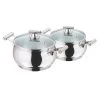 Vinod Cookware Cookware Vinod Stainless Steel Sicily Casserole With Lid (Induction Friendly)