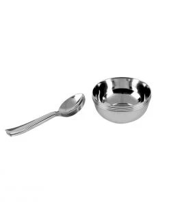 Vinod Cookware Vinod - Kraft Dinner Set - 24 Pc Kraft Serveware