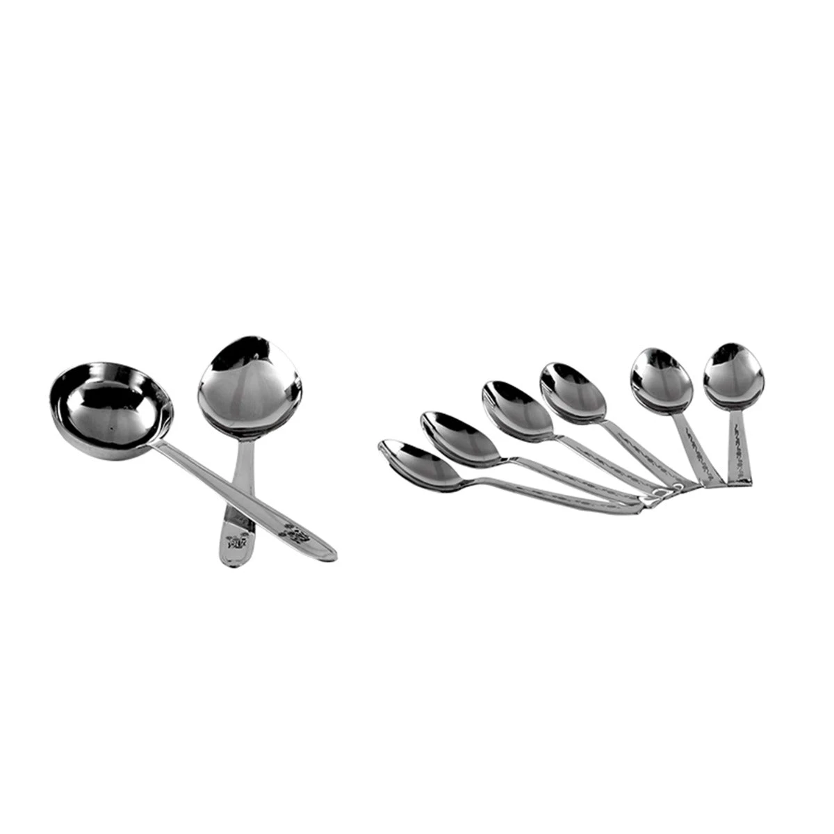 Vinod Cookware Kraft Stainlesss Steel Pattern Dinner Set 41 Pc Kraft Serveware 6 Vinod Cookware Kraft Stainlesss Steel Pattern Dinner Set 41 Pc Kraft Serveware