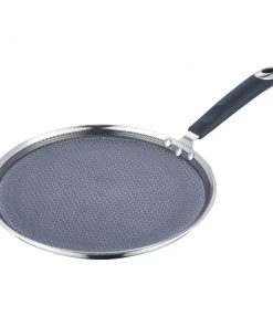 Vinod Cookware Cookware Vinod Platinum Triply Stainless Steel X Dosa Tawa - 28 Cm (Induction Friendly)