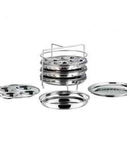 Vinod Cookware Vinod Stainless Steel Multi Pot (Induction Friendly) 11 Vinod Cookware Vinod Stainless Steel Multi Pot (Induction Friendly)