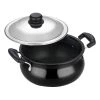 Vinod Cookware Vinod Hard Anodised Handi With Lid (Induction Friendly)