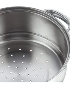 Vinod Cookware Vinod Stainless Steel 3 Tier Steamer Set (Induction Friendly) Cookware