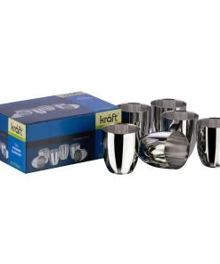 Vinod Cookware Vinod - Kraft Premium Glass Set - 6 Pc Kraft Serveware 11 Vinod Cookware Vinod - Kraft Premium Glass Set - 6 Pc Kraft Serveware