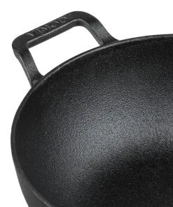 Vinod Cookware Vinod Legacy Pre - Seasoned Cast Iron Kadai