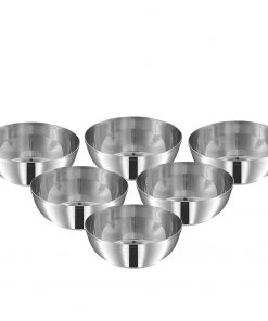 Vinod Cookware Vinod - Kraft Stainless Steel Kraft Vati/Katori Set Of 12 Pc