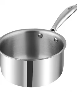 Vinod Cookware Cookware Vinod Platinum Triply Stainless Steel Milkpan (Induction Friendly)