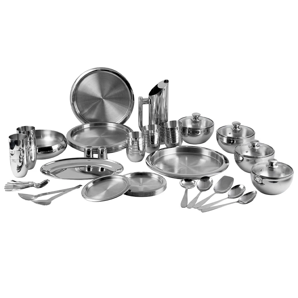 Vinod Cookware Vinod - Kraft Premium Dinner Set 63 Pc 4 Vinod Cookware Vinod - Kraft Premium Dinner Set 63 Pc