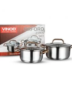 Vinod Cookware Vinod Oxford Stainless Steel Saucepot Set (Induction Friendly) Cookware
