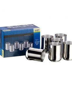 Vinod Cookware Kraft Serveware Vinod - Kraft Urvashi Glass Set - 6 Pc 11 Vinod Cookware Kraft Serveware Vinod - Kraft Urvashi Glass Set - 6 Pc