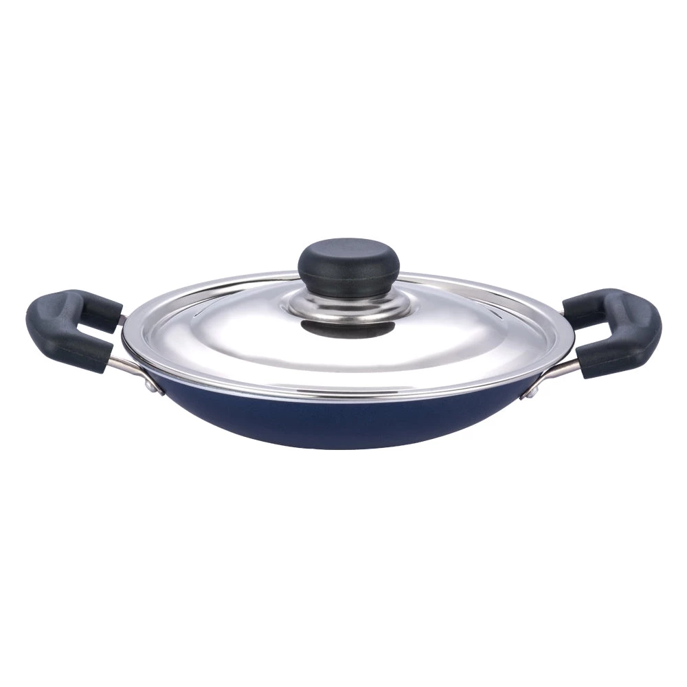Vinod Cookware Vinod Zest Non Stick Appachetty With Lid - 20 Cm 3 Vinod Cookware Vinod Zest Non Stick Appachetty With Lid - 20 Cm
