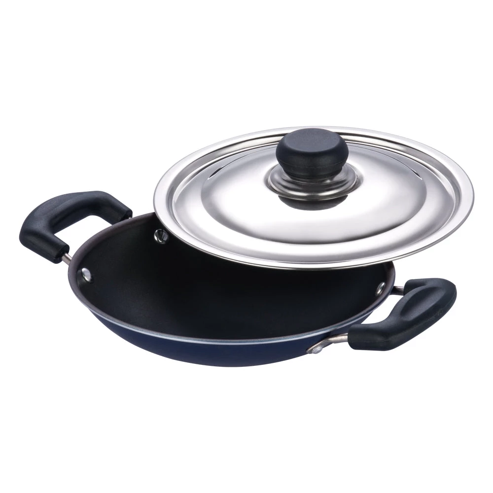 Vinod Cookware Vinod Zest Non Stick Appachetty With Lid - 20 Cm 4 Vinod Cookware Vinod Zest Non Stick Appachetty With Lid - 20 Cm