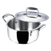 Vinod Cookware Vinod Platinum Triply Stainless Steel Saucepot With Lid (Induction Friendly) Cookware