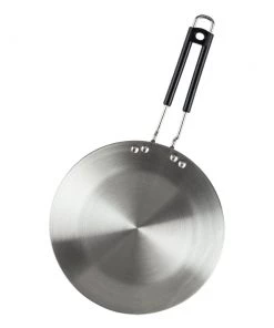 Vinod Cookware Cookware Vinod Platinum Triply Stainless Steel Tawa - 25 Cm (Induction Friendly)