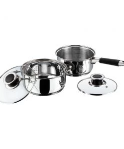Vinod Cookware Vinod Stainless Steel Master Chef Cookware Set (Induction Friendly)